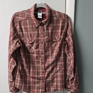The North Face Red Plaid Shirt